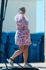 AMBER ROSE Out and About in Los Angeles 04/16/2020