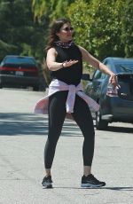 AMNDY MOORE Out and About in Los Angeles 04/14/2020