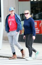 AMY SCHUMER and Chris Fischer Out and About in New York 04/02/2020