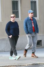 AMY SCHUMER and Chris Fischer Out and About in New York 04/02/2020