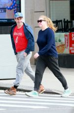AMY SCHUMER and Chris Fischer Out and About in New York 04/02/2020