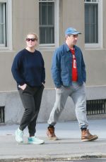 AMY SCHUMER and Chris Fischer Out and About in New York 04/02/2020