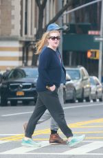 AMY SCHUMER and Chris Fischer Out and About in New York 04/02/2020