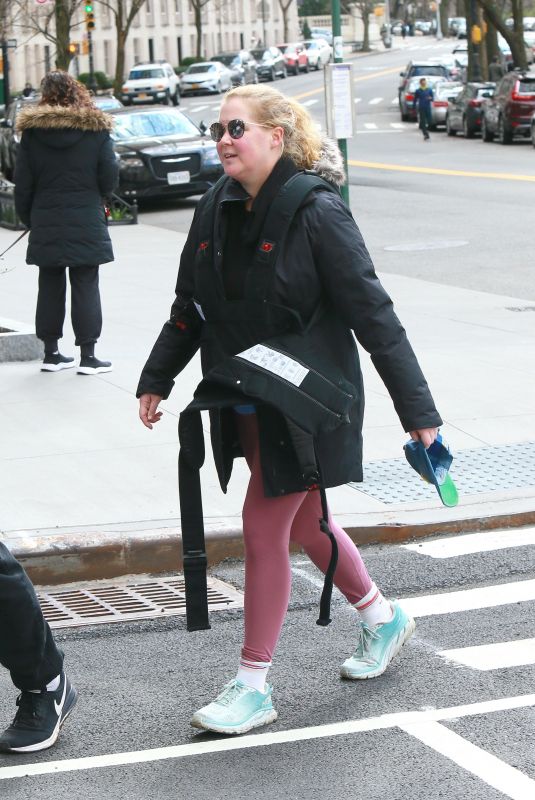 AMY SCHUMER Out and About in New York 03/31/2020