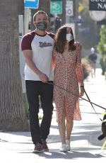 ANA DE ARMAS and Ben Affleck Out in Los Angeles 04/23/2020