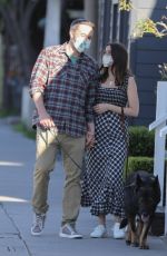 ANA DE ARMAS and Ben Affleck Wearing Masks Out with Their Dog in Venice Beach 04/15/2020