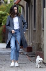 ANA DE ARMAS Out with Her Dog in Los Angeles 04/11/2020