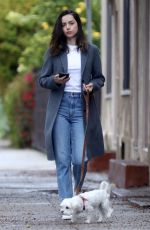 ANA DE ARMAS Out with Her Dog in Los Angeles 04/11/2020