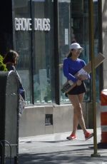 ANDI DORFMAN in Shorts Out and About in New York 04/08/2020