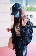 ANGELA YEUNG Arrives at Airport in Shanghai 04/15/2020