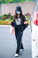 ANGELA YEUNG Arrives at Airport in Shanghai 04/15/2020