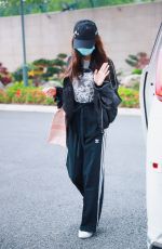 ANGELA YEUNG Arrives at Airport in Shanghai 04/15/2020