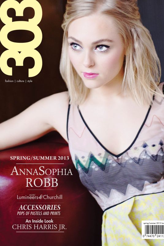 ANNASOPHIA ROBB for 303 Magazine, Spring/Summer 2013
