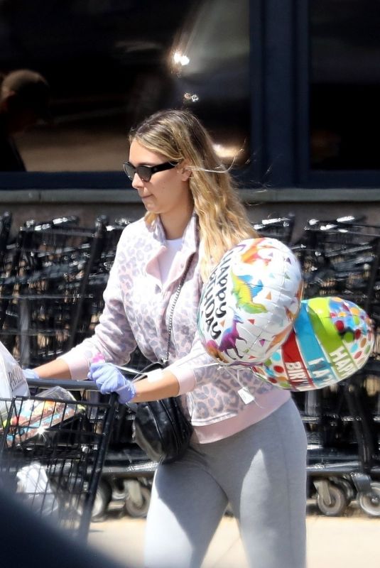 APRIL LOVE GEARY Out Shopping in Malibu 04/03/2020