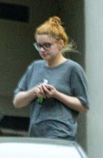 ARIEL WINTER Makeup Free Out in Los Angeles 04/05/2020