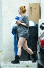 ARIEL WINTER Makeup Free Out in Los Angeles 04/05/2020