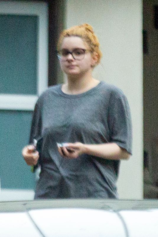 ARIEL WINTER Makeup Free Out in Los Angeles 04/05/2020