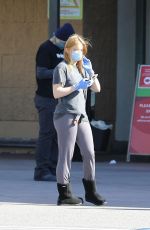 ARIEL WINTER Wearing a Face Mask at Gelson