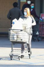 ARIEL WINTER Wearing a Face Mask at Gelson
