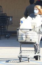 ARIEL WINTER Wearing a Face Mask at Gelson