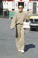 ASHLEY ROBERTS Arrives at Global Radio in London 04/22/2020