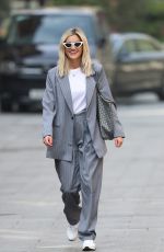 ASHLEY ROBERTS Leaves Breakfast Show in London 04/16/2020
