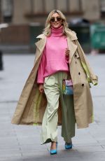 ASHLEY ROBERTS Leaves Global Radio in London 04/29/2020