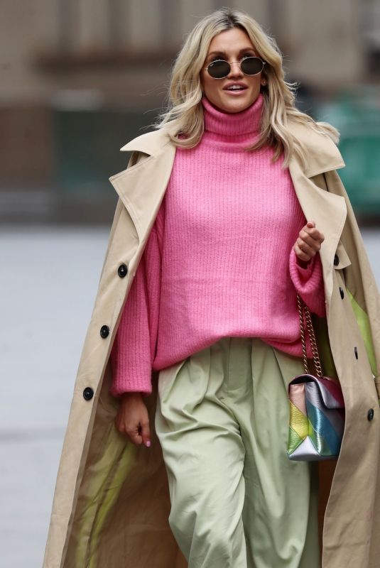 ASHLEY ROBERTS Leaves Global Radio in London 04/29/2020