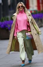 ASHLEY ROBERTS Leaves Global Radio in London 04/29/2020