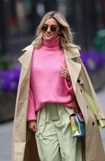 ASHLEY ROBERTS Leaves Global Radio in London 04/29/2020