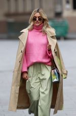 ASHLEY ROBERTS Leaves Global Radio in London 04/29/2020
