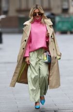 ASHLEY ROBERTS Leaves Global Radio in London 04/29/2020