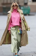 ASHLEY ROBERTS Leaves Global Radio in London 04/29/2020