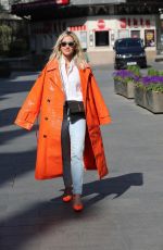 ASHLEY ROBERTS Leaves Global Studios in London 04/15/2020