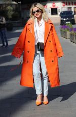 ASHLEY ROBERTS Leaves Global Studios in London 04/15/2020