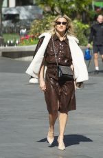 ASHLEY ROBERTS Leaves Global Studios in London 04/21/2020