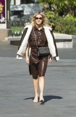 ASHLEY ROBERTS Leaves Global Studios in London 04/21/2020