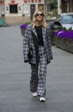 ASHLEY ROBERTS Leaves Global Studios in London 04/27/2020