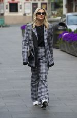 ASHLEY ROBERTS Leaves Global Studios in London 04/27/2020