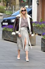 ASHLEY ROBERTS Leaves Heart FM Studios in London 04/14/2020
