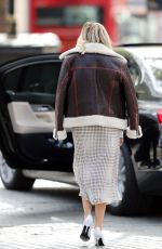 ASHLEY ROBERTS Leaves Heart FM Studios in London 04/14/2020
