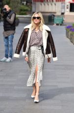 ASHLEY ROBERTS Leaves Heart FM Studios in London 04/14/2020