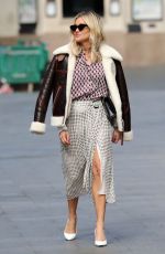 ASHLEY ROBERTS Leaves Heart FM Studios in London 04/14/2020