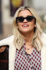 ASHLEY ROBERTS Leaves Heart FM Studios in London 04/14/2020