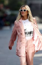 ASHLEY ROBERTS Leaves Heart Radio Breakfast Show in London 04/23/2020