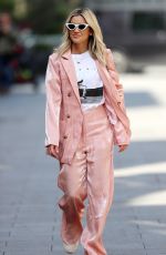 ASHLEY ROBERTS Leaves Heart Radio Breakfast Show in London 04/23/2020
