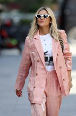 ASHLEY ROBERTS Leaves Heart Radio Breakfast Show in London 04/23/2020