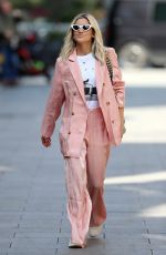 ASHLEY ROBERTS Leaves Heart Radio Breakfast Show in London 04/23/2020
