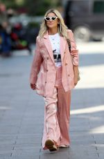 ASHLEY ROBERTS Leaves Heart Radio Breakfast Show in London 04/23/2020