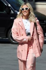 ASHLEY ROBERTS Leaves Heart Radio Breakfast Show in London 04/23/2020
